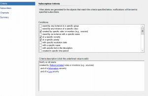 subcriteria