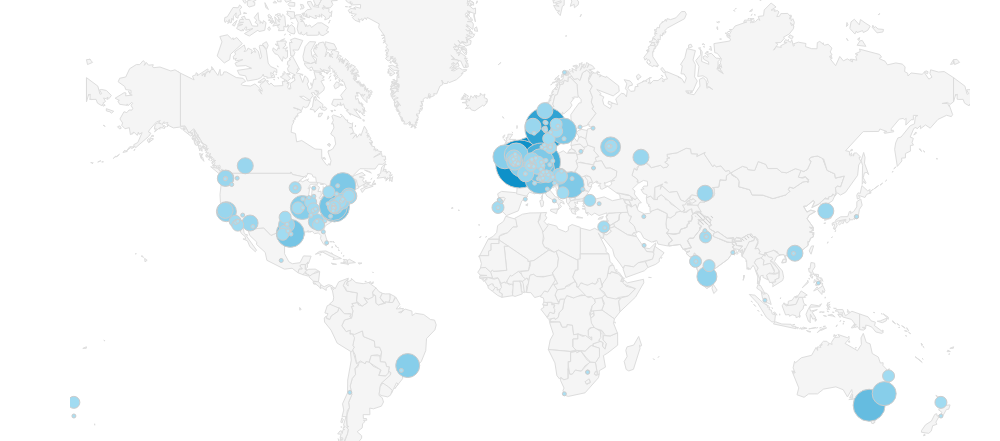 visitors location