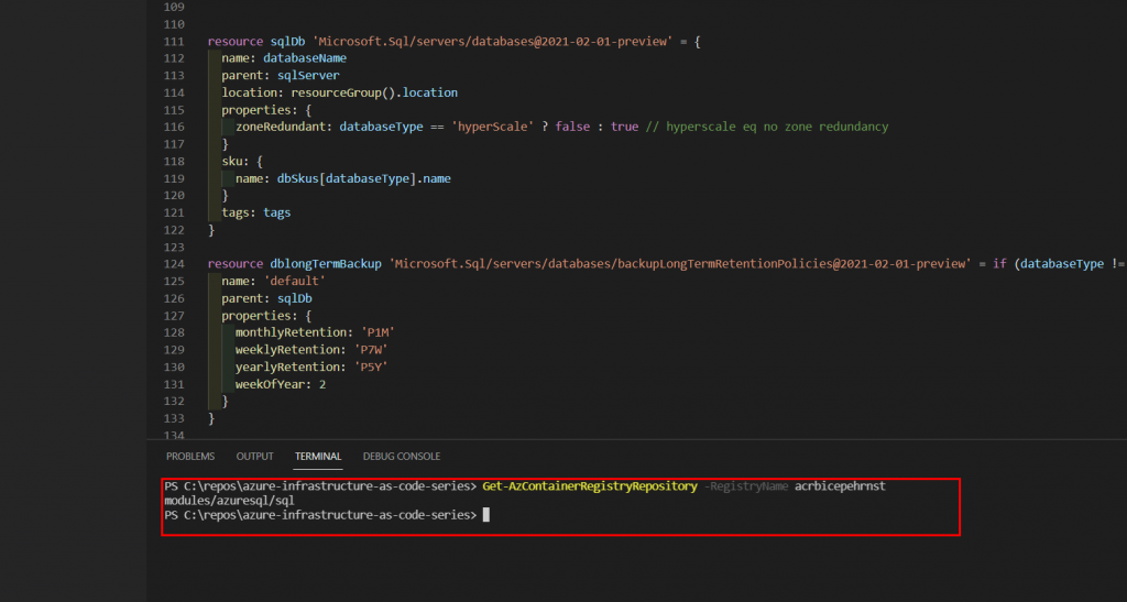 upload Bicep module to Private registry